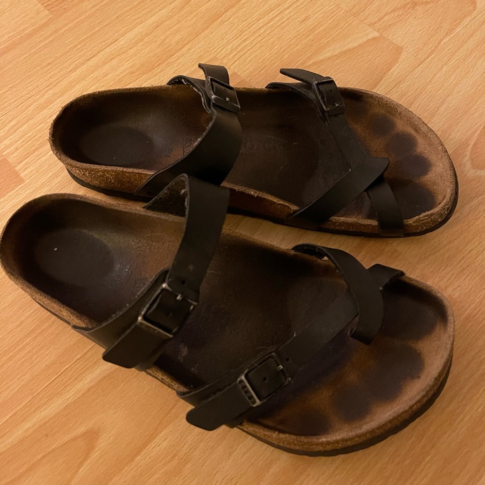 Black Birkenstocks